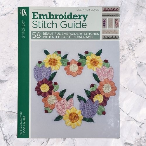 Leisure Arts Embroidery Stitch Guide Embroidery Book 