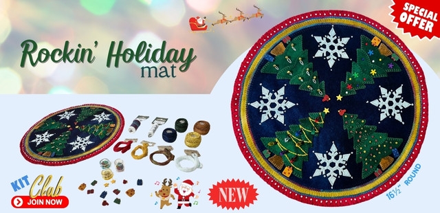 Rockin' Holiday Mat