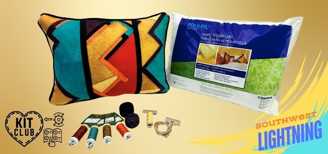 Southwest Lightning Pillow