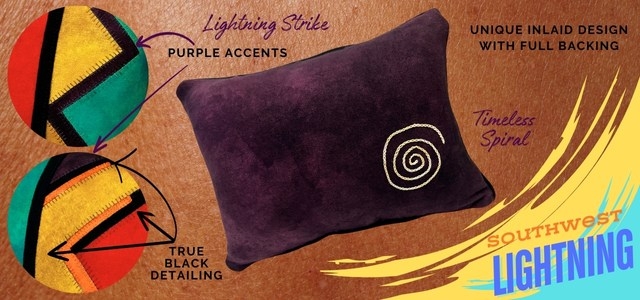 Southwest Lightning Pillow